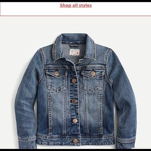 J. Crew Crew Cuts Denim Jacket